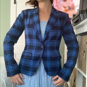 Plaid Blazer